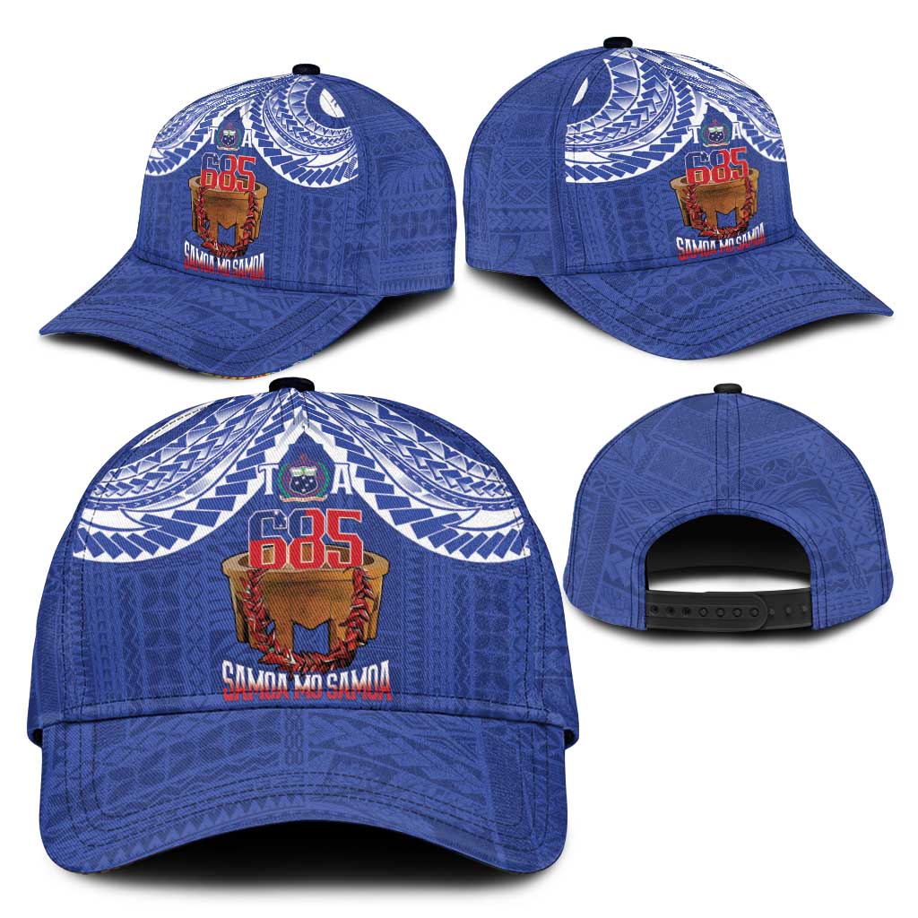 Toa Samoa Rugby Classic Cap 685 Pride Tanoa Ula Fala - Polynesian Pride