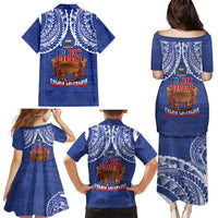 Toa Samoa Rugby Family Matching Puletasi and Hawaiian Shirt 685 Pride Tanoa Ula Fala LT14 - Polynesian Pride
