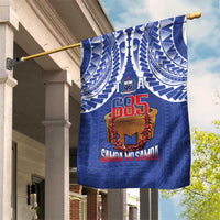 Toa Samoa Rugby Garden Flag 685 Pride Tanoa Ula Fala LT14 House Flag Blue - Polynesian Pride