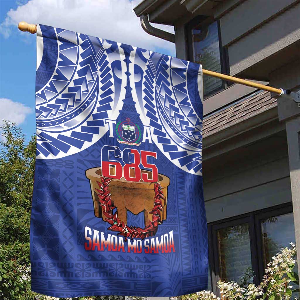 Toa Samoa Rugby Garden Flag 685 Pride Tanoa Ula Fala LT14 - Polynesian Pride