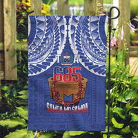 Toa Samoa Rugby Garden Flag 685 Pride Tanoa Ula Fala LT14 Garden Flag Blue - Polynesian Pride