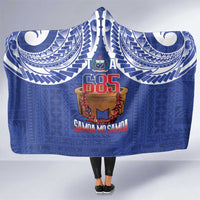 Toa Samoa Rugby Hooded Blanket 685 Pride Tanoa Ula Fala LT14 One Size Blue - Polynesian Pride