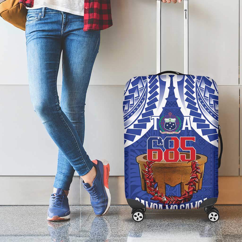Toa Samoa Rugby Luggage Cover 685 Pride Tanoa Ula Fala - Polynesian Pride