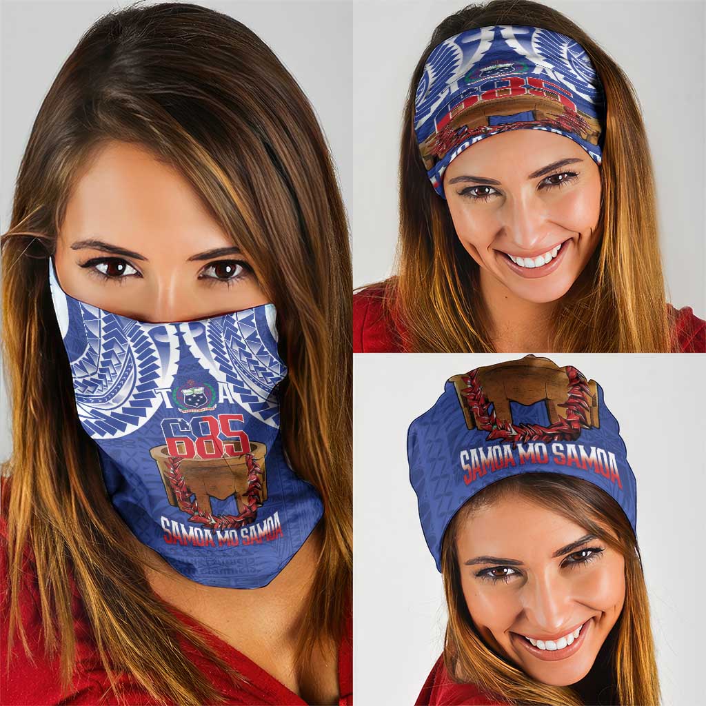 Toa Samoa Rugby Neck Gaiter 685 Pride Tanoa Ula Fala - Polynesian Pride