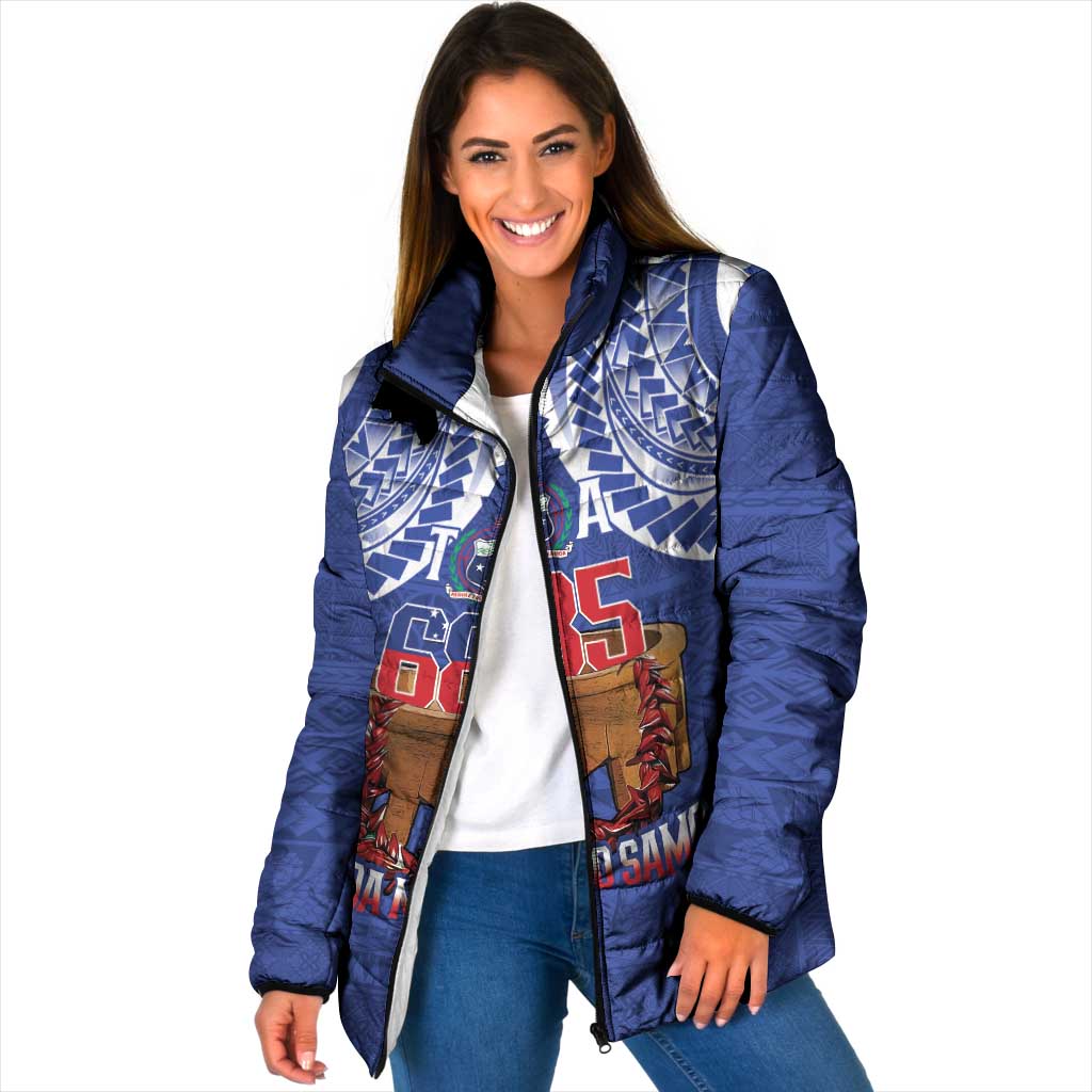 Toa Samoa Rugby Padded Jacket 685 Pride Tanoa Ula Fala - Polynesian Pride