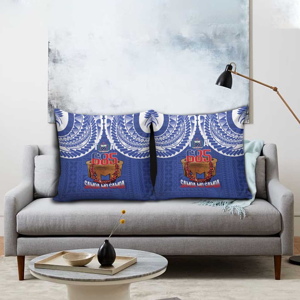 Toa Samoa Rugby Pillow Cover 685 Pride Tanoa Ula Fala - Polynesian Pride