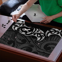White Ribbon Day New Zealand Puzzle Aotearoa Maori Pattern LT14 - Polynesian Pride