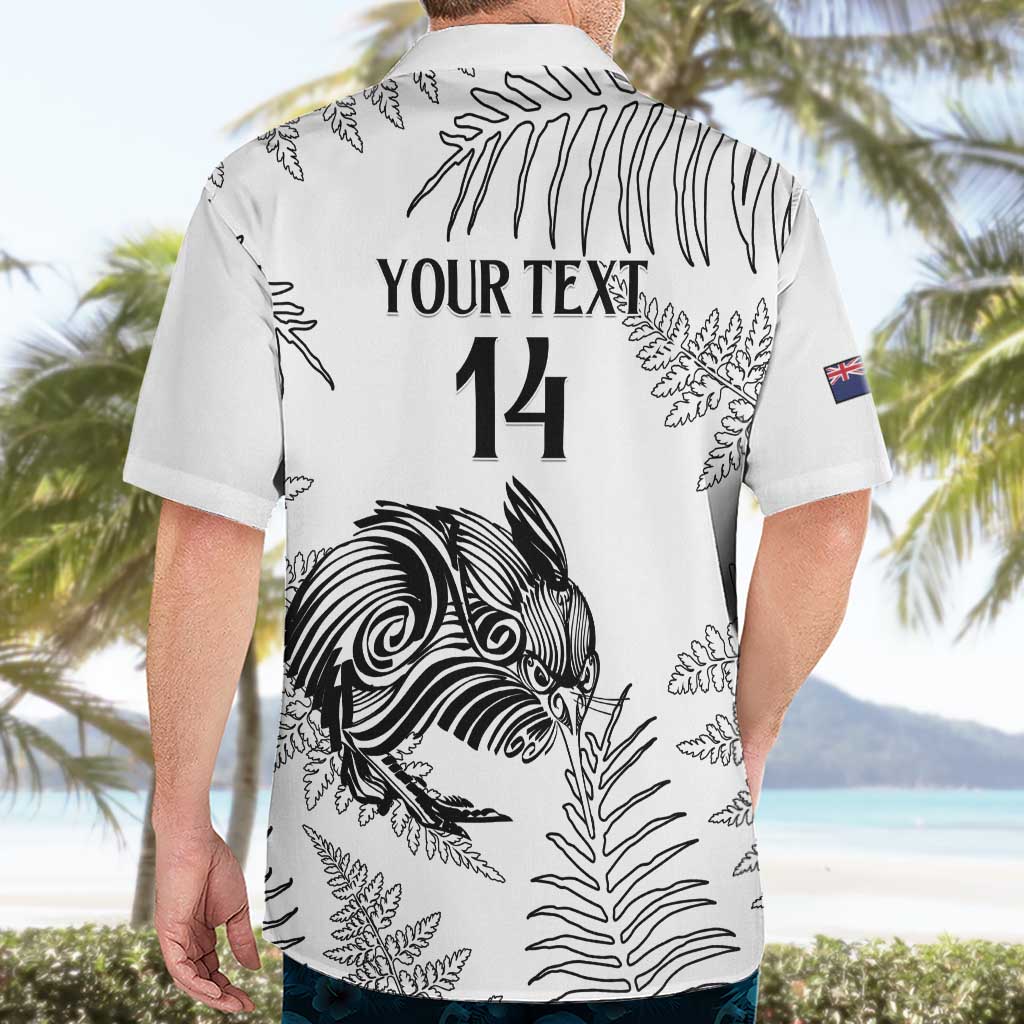 Custom New Zealand Kiwi Football Hawaiian Shirt Aotearoa Silver Fern LT14 - Polynesian Pride
