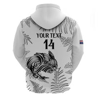 Custom New Zealand Kiwi Football Hoodie Aotearoa Silver Fern LT14 - Polynesian Pride