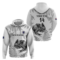 Custom New Zealand Kiwi Football Hoodie Aotearoa Silver Fern LT14 - Polynesian Pride