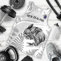 Custom New Zealand Kiwi Football Men Tank Top Aotearoa Silver Fern LT14 - Polynesian Pride