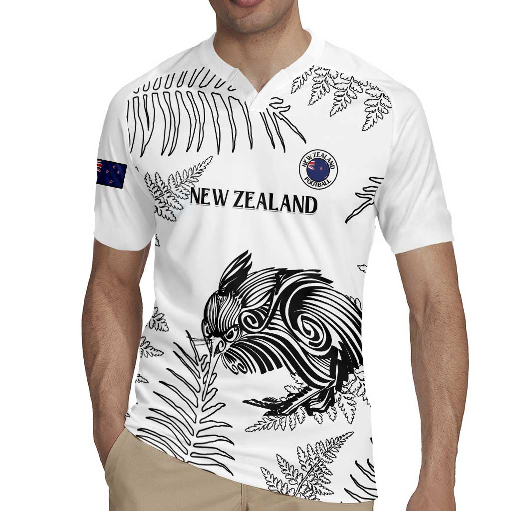 Custom New Zealand Kiwi Football Rugby Jersey Aotearoa Silver Fern LT14 - Polynesian Pride