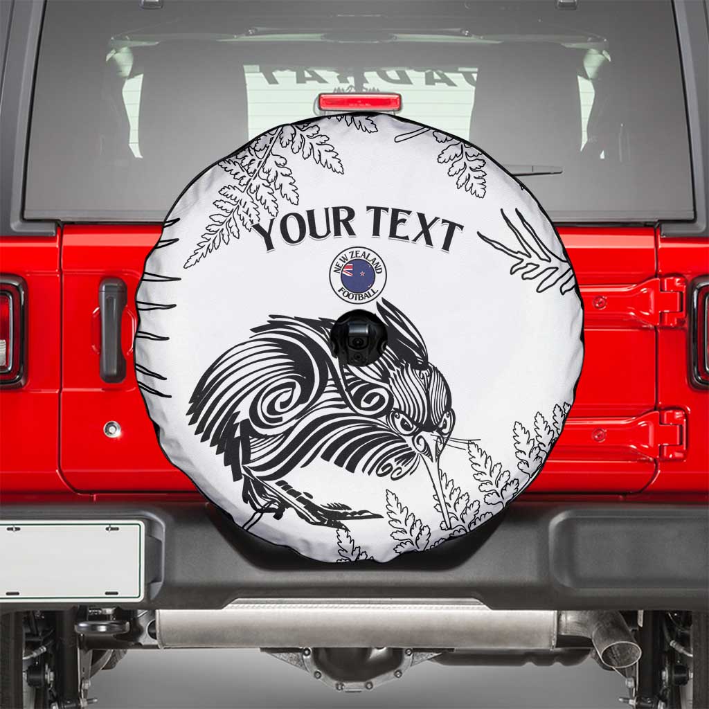 Custom New Zealand Kiwi Football Spare Tire Cover Aotearoa Silver Fern LT14 - Polynesian Pride