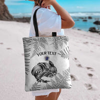 Custom New Zealand Kiwi Football Tote Bag Aotearoa Silver Fern LT14 - Polynesian Pride