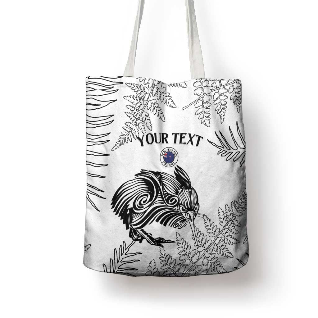 Custom New Zealand Kiwi Football Tote Bag Aotearoa Silver Fern LT14 - Polynesian Pride