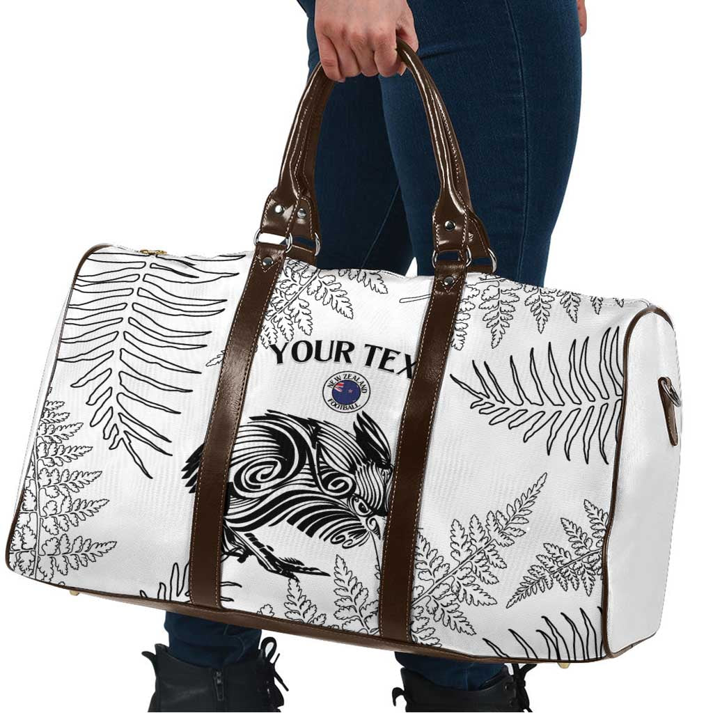 Custom New Zealand Kiwi Football Travel Bag Aotearoa Silver Fern LT14 - Polynesian Pride