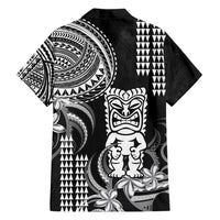 Hawaii Ku God Family Matching Puletasi and Hawaiian Shirt Kakau Mix Polynesian Tattoo LT14 - Polynesian Pride