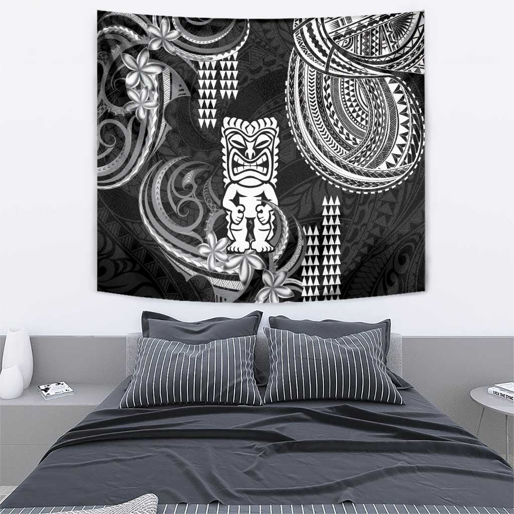 Hawaii Ku God Tapestry Kakau Mix Polynesian Tattoo LT14 - Polynesian Pride