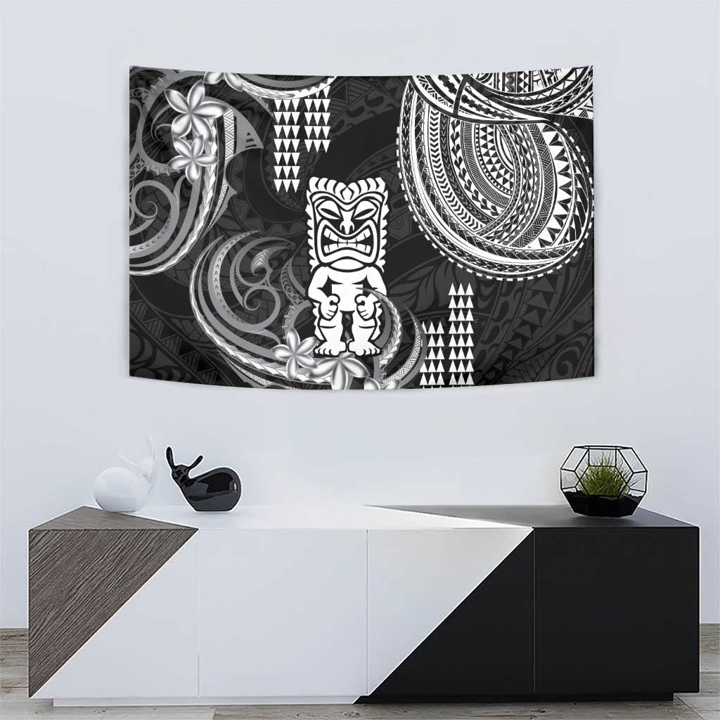 Hawaii Ku God Tapestry Kakau Mix Polynesian Tattoo LT14 - Polynesian Pride