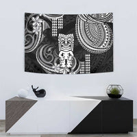 Hawaii Ku God Tapestry Kakau Mix Polynesian Tattoo LT14 - Polynesian Pride