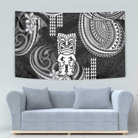 Hawaii Ku God Tapestry Kakau Mix Polynesian Tattoo LT14 - Polynesian Pride