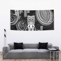 Hawaii Ku God Tapestry Kakau Mix Polynesian Tattoo LT14 - Polynesian Pride