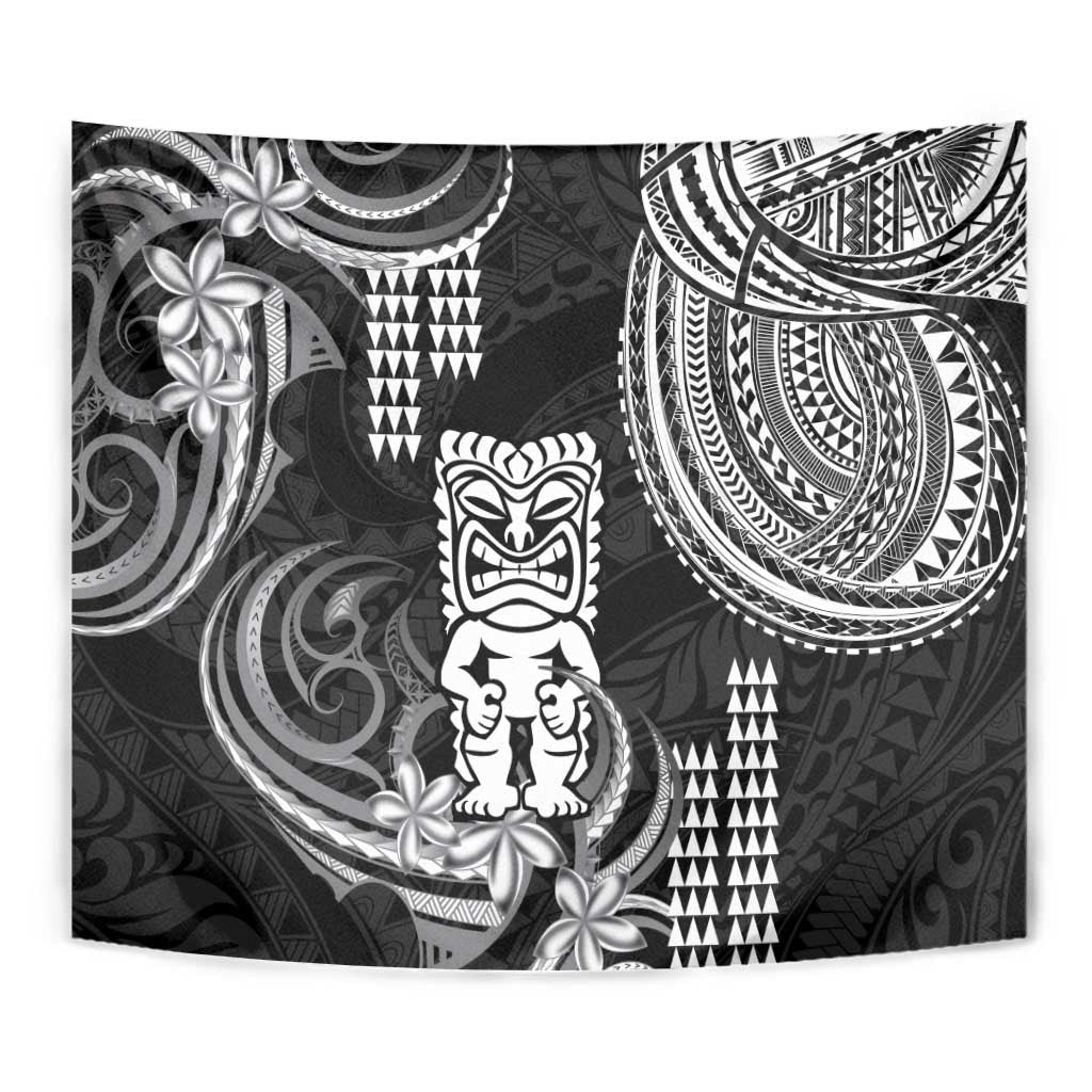 Hawaii Ku God Tapestry Kakau Mix Polynesian Tattoo LT14 - Polynesian Pride