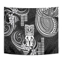 Hawaii Ku God Tapestry Kakau Mix Polynesian Tattoo LT14 - Polynesian Pride