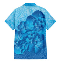 Aloha Hawaii Molokai Island Family Matching Mermaid Dress and Hawaiian Shirt Hibiscus Tribal Honu Hawaiian Tattoo LT14 - Polynesian Pride