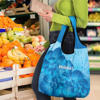 Aloha Hawaii Molokai Island Grocery Bag Hibiscus Tribal Honu Hawaiian Tattoo LT14 - Polynesian Pride