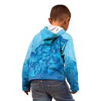 Aloha Hawaii Molokai Island Kid Hoodie Hibiscus Tribal Honu Hawaiian Tattoo LT14 - Polynesian Pride