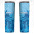 Aloha Hawaii Molokai Island Skinny Tumbler Hibiscus Tribal Honu Hawaiian Tattoo