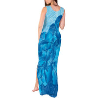 Aloha Hawaii Molokai Island Tank Maxi Dress Hibiscus Tribal Honu Hawaiian Tattoo LT14 - Polynesian Pride