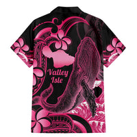 Aloha Hawaii Maui Family Matching Mermaid Dress and Hawaiian Shirt Valley Isle Humpback Whale Black LT14 - Polynesian Pride