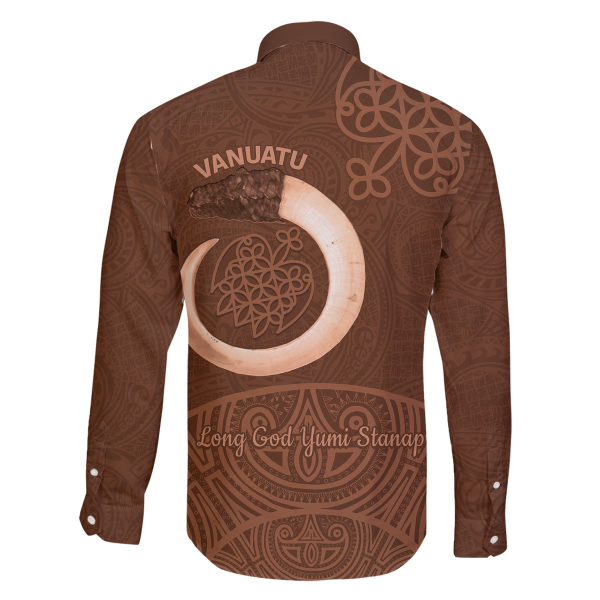Vanuatu Indipendens Dei Family Matching Tank Maxi Dress and Hawaiian Shirt Yumi Sand Drawing Turtle Mix Lapita LT14 - Polynesian Pride