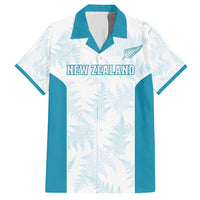 Custom New Zealand Silver Fern Football Hawaiian Shirt Come On All White LT14 White - Polynesian Pride