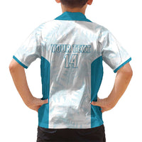 Custom New Zealand Silver Fern Football Hawaiian Shirt Come On All White LT14 - Polynesian Pride