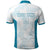 Custom New Zealand Silver Fern Football Polo Shirt Come On All White