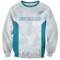 Custom New Zealand Silver Fern Football Sweatshirt Come On All White
