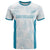 Custom New Zealand Silver Fern Football T Shirt Come On All White