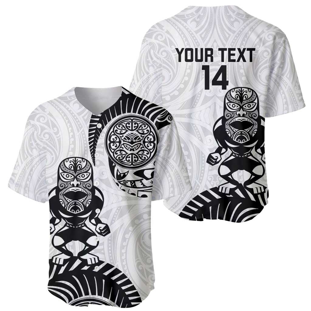 Custom Aotearoa Football Baseball Jersey NZ Maori Tiki Go Champions