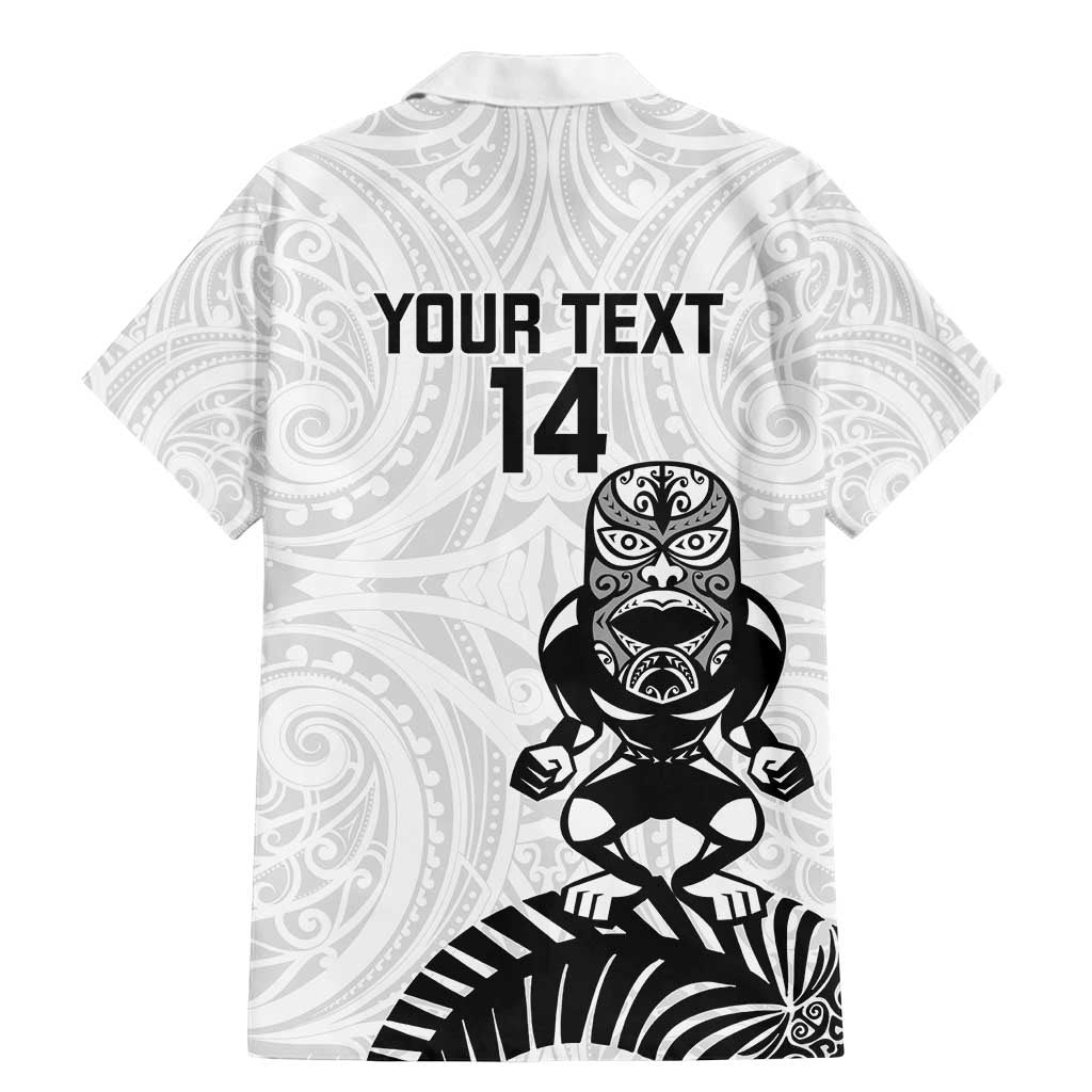 Custom Aotearoa Football Family Matching Mermaid Dress and Hawaiian Shirt NZ Maori Tiki Go Champions LT14 - Polynesian Pride