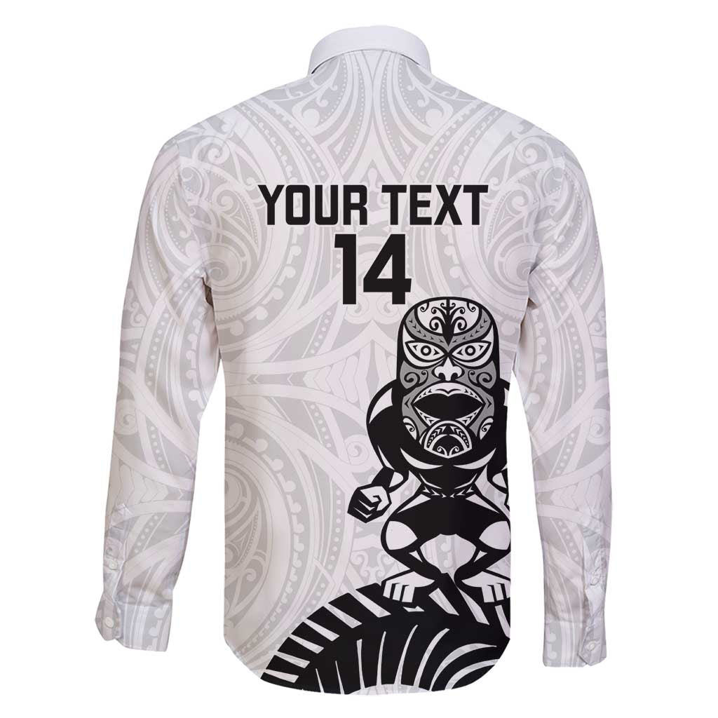 Custom Aotearoa Football Family Matching Off Shoulder Maxi Dress and Hawaiian Shirt NZ Maori Tiki Go Champions LT14 - Polynesian Pride