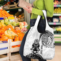 Custom Aotearoa Football Grocery Bag NZ Maori Tiki Go Champions
