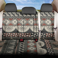 Vintage Bula Fiji Masi Back Car Seat Cover Fijian Tapa Cloth LT14 One Size Charcoal - Polynesian Pride