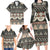 Vintage Bula Fiji Masi Family Matching Long Sleeve Bodycon Dress and Hawaiian Shirt Fijian Tapa Cloth - Polynesian Pride