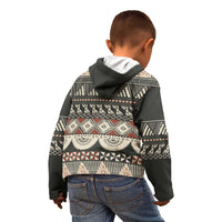 Vintage Bula Fiji Masi Kid Hoodie Fijian Tapa Cloth LT14 - Polynesian Pride