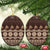 Bula Fiji Iri ni Meke Ceramic Ornament Kuvui Fijian Masi - Polynesian Pride