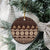 Bula Fiji Iri ni Meke Ceramic Ornament Kuvui Fijian Masi - Polynesian Pride