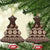 Bula Fiji Iri ni Meke Ceramic Ornament Kuvui Fijian Masi - Polynesian Pride